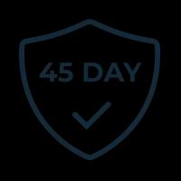 45-day risk-free trial logo